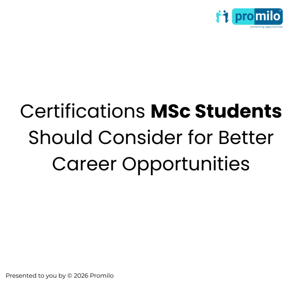 Certifications MSc Students Should Consider for Better Career Opportunities